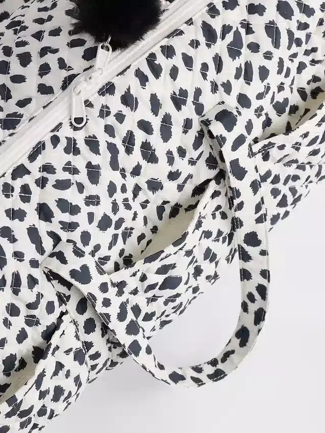 Sac de week-end matelassé imprimé pour enfants