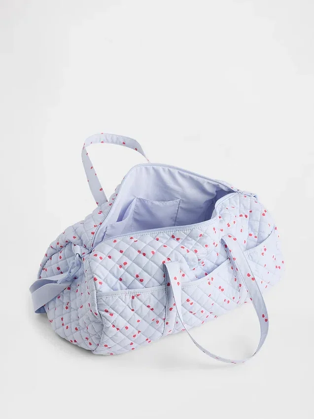 Sac de week-end matelassé imprimé pour enfants