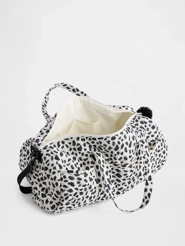 Sac de week-end matelassé imprimé pour enfants