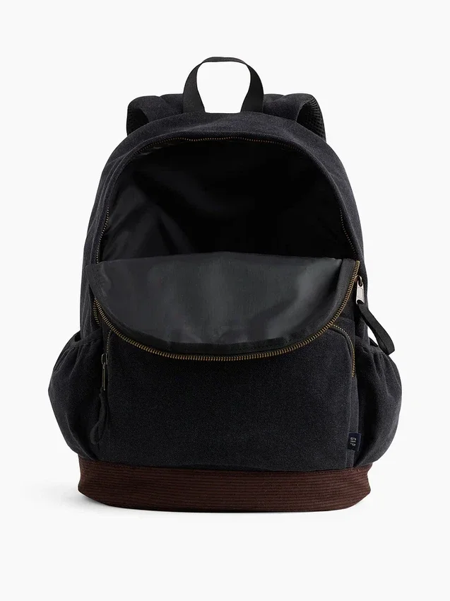 Sac à dos en denim et velours côtelé pour enfants