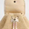 Sac à dos en paille scintillante pour enfants