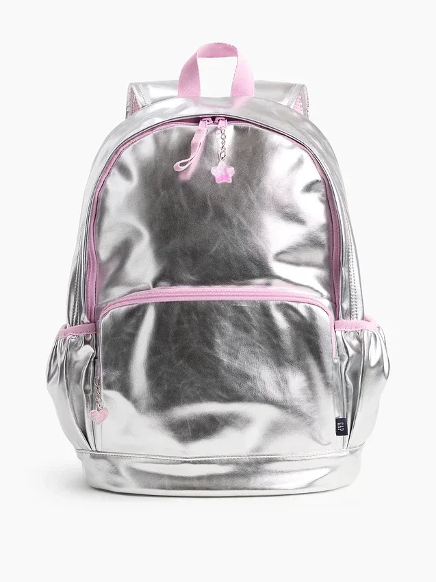 Sac à dos pour enfants avec breloques métalliques