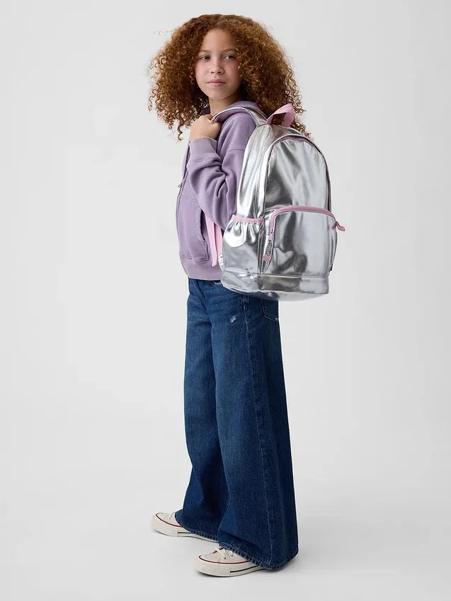 Sac à dos pour enfants avec breloques métalliques