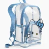 Sac à dos transparent Hello Kitty pour enfants