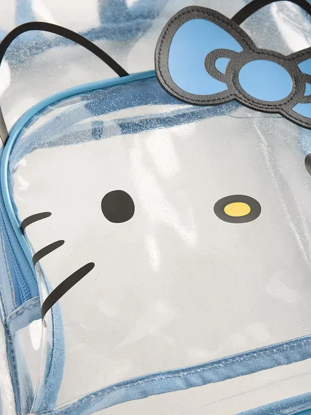 Sac à dos transparent Hello Kitty pour enfants