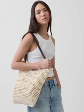 Sac fourre-tout au crochet