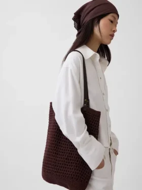 Sac fourre-tout au crochet