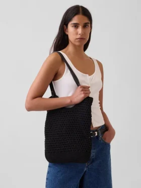 Sac fourre-tout au crochet