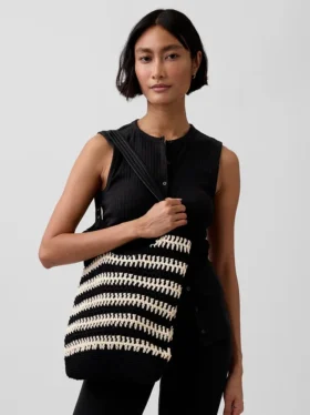 Sac fourre-tout au crochet