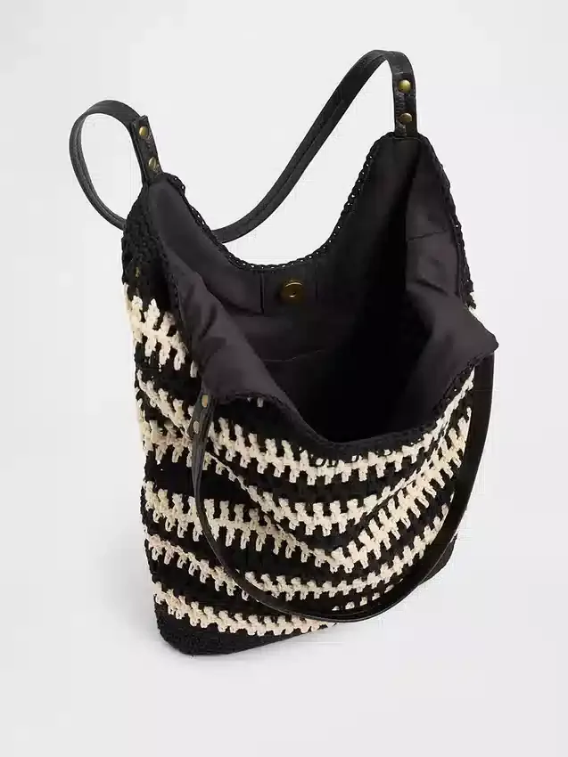 Sac fourre-tout au crochet