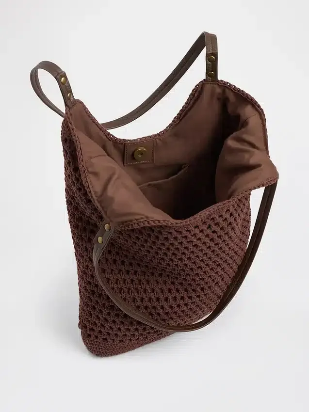 Sac fourre-tout au crochet