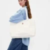 Sac fourre-tout en denim avec logo Brannan Bear