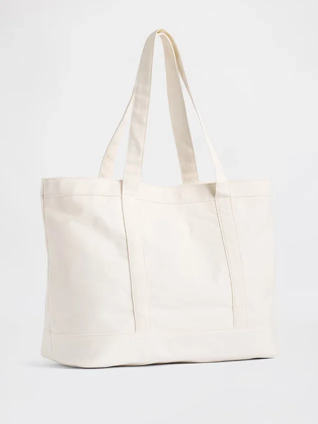 Sac fourre-tout en denim avec logo Brannan Bear