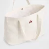 Sac fourre-tout en denim avec logo Brannan Bear