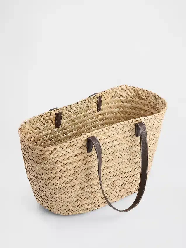 Sac fourre-tout en paille