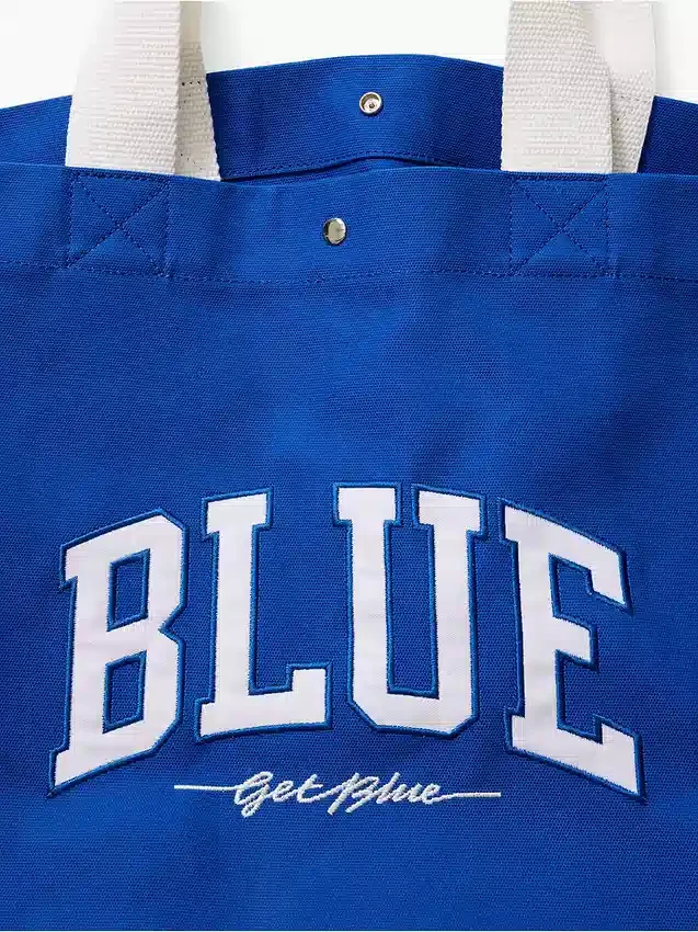 Sac fourre-tout en toile « Get Blue »
