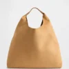 Sac fourre-tout souple en daim vegan