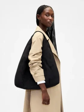 Sac fourre-tout souple en daim vegan
