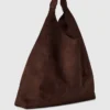Sac fourre-tout souple en daim vegan