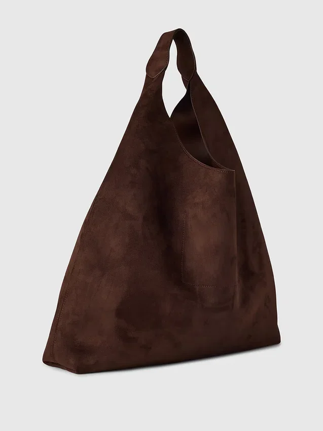 Sac fourre-tout souple en daim vegan