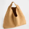 Sac fourre-tout souple en daim vegan