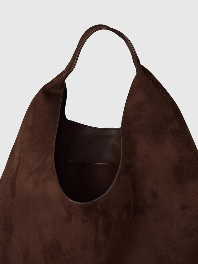 Sac fourre-tout souple en daim vegan
