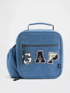Sac-repas en denim pour enfants avec logo