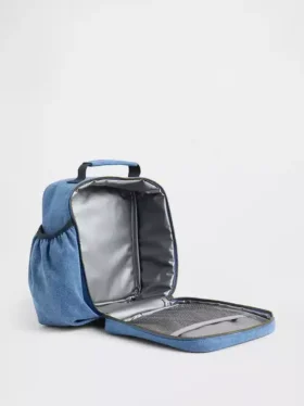 Sac-repas en denim pour enfants avec logo