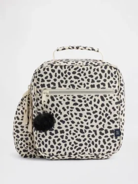 Sac-repas pour enfants motif léopard