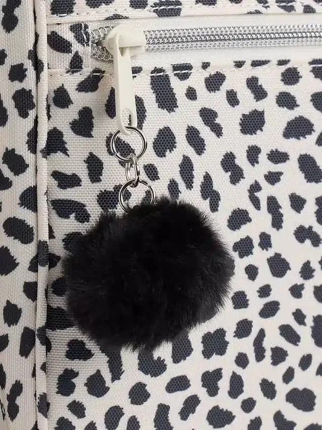 Sac-repas pour enfants motif léopard