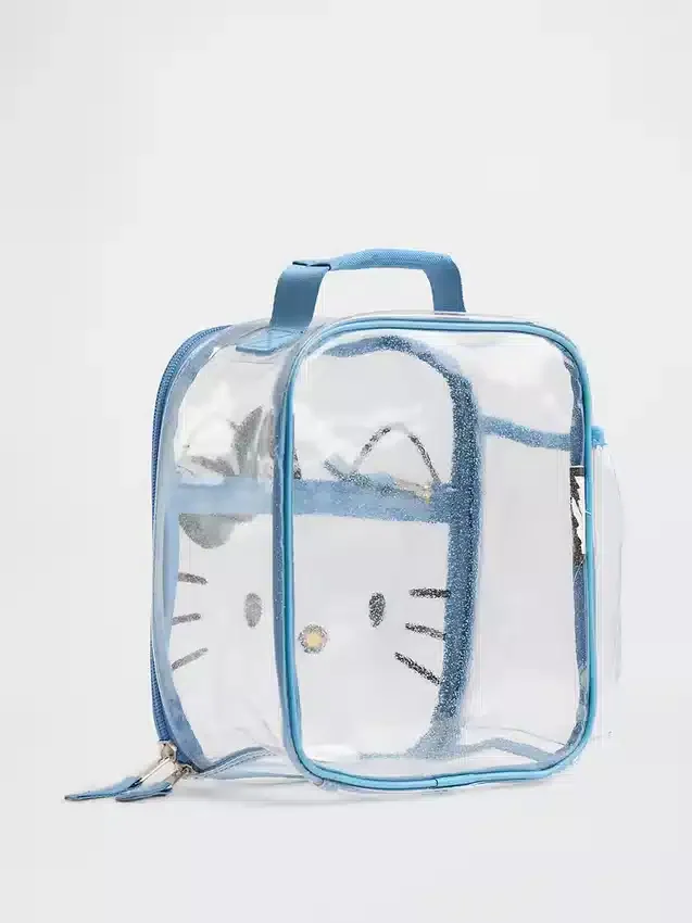 Sac-repas transparent Hello Kitty pour enfants