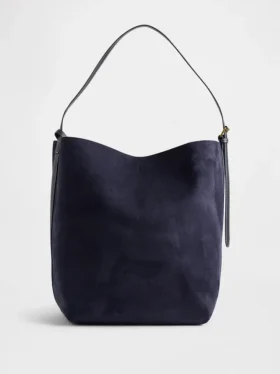Sac seau en daim vegan