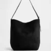 Sac seau en daim vegan