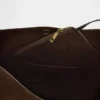 Sac seau en daim vegan
