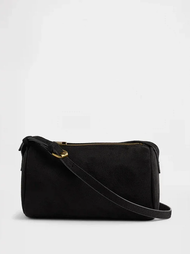 Sac tonneau en daim vegan