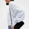 Sac tonneau en daim vegan