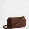 Sac tonneau en daim vegan