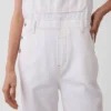 Salopette ample en denim ultra-doux style années 90