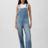 Salopette décontractée en denim ultra-doux