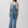 Salopette décontractée en denim ultra-doux