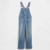 Salopette décontractée en denim ultra-doux