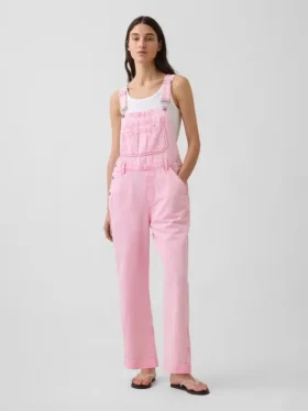 Salopette en denim ample