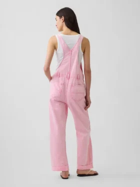 Salopette en denim ample