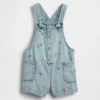 Salopette en denim brodée pour Bébé & Enfant
