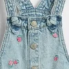 Salopette en denim brodée pour Bébé & Enfant