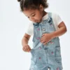 Salopette en denim brodée pour Bébé & Enfant