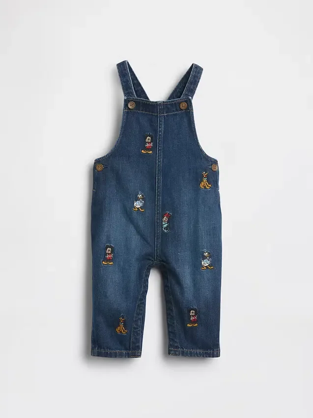 Salopette en denim GAP × Disney Baby