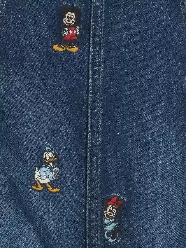 Salopette en denim GAP × Disney Baby
