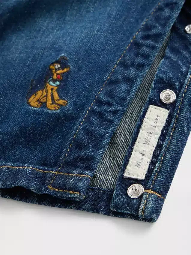 Salopette en denim GAP × Disney Baby