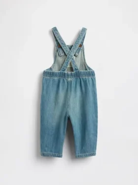 Salopette en denim pour bébé